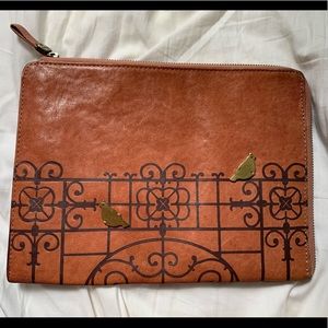 Fossil leather iPad case